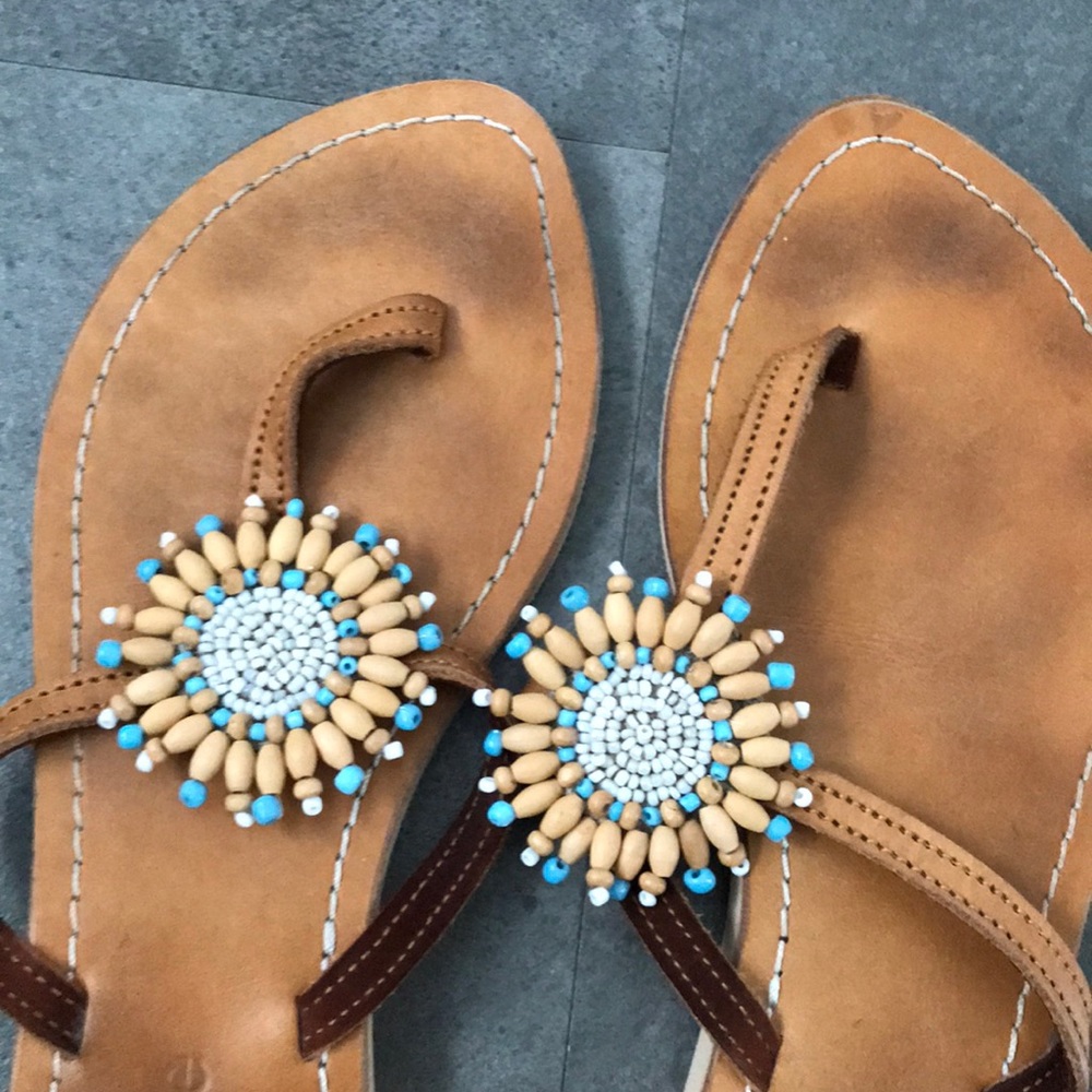 Beaded Sandals - Picture 2 of 4
